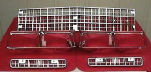 1975 CAPRICE Grills & Head Light Buckets