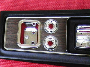1969/70 SHELBY Plastic Console Insert